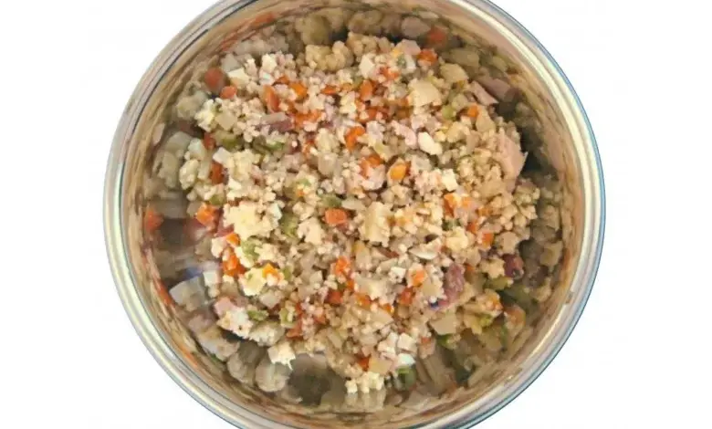 Dog kidney diet bowl